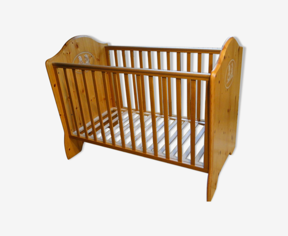 Lit Bebe En Epicea 115 X 60 Cm Selency Lit Bebe En Epicea 115 X 60 Cm Selency