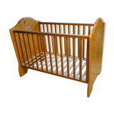 Lit bébé en épicéa 115 x 60 cm