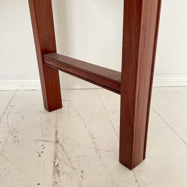 Table, console chinoise en acajou, 1940
