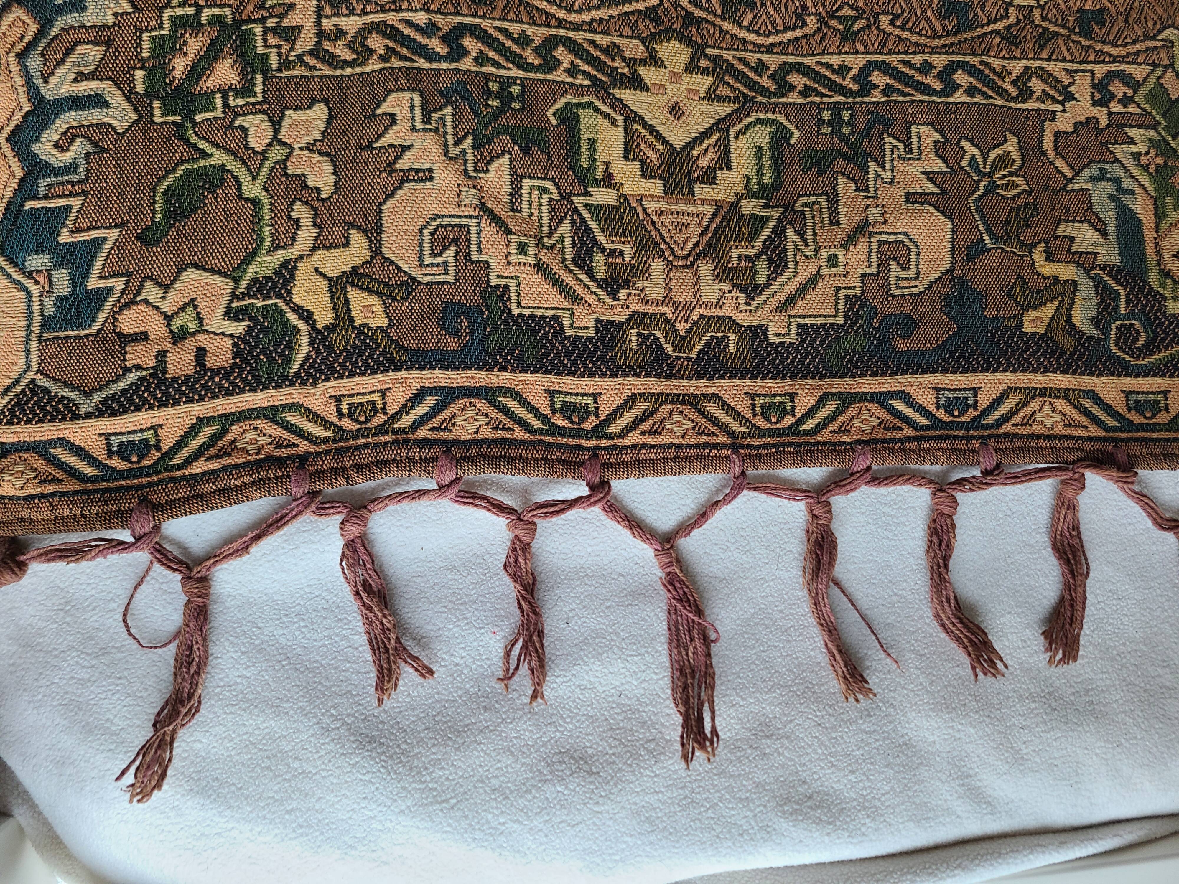 Antique tablecloth from the 19th century.