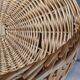 Rattan/wicker wall basket