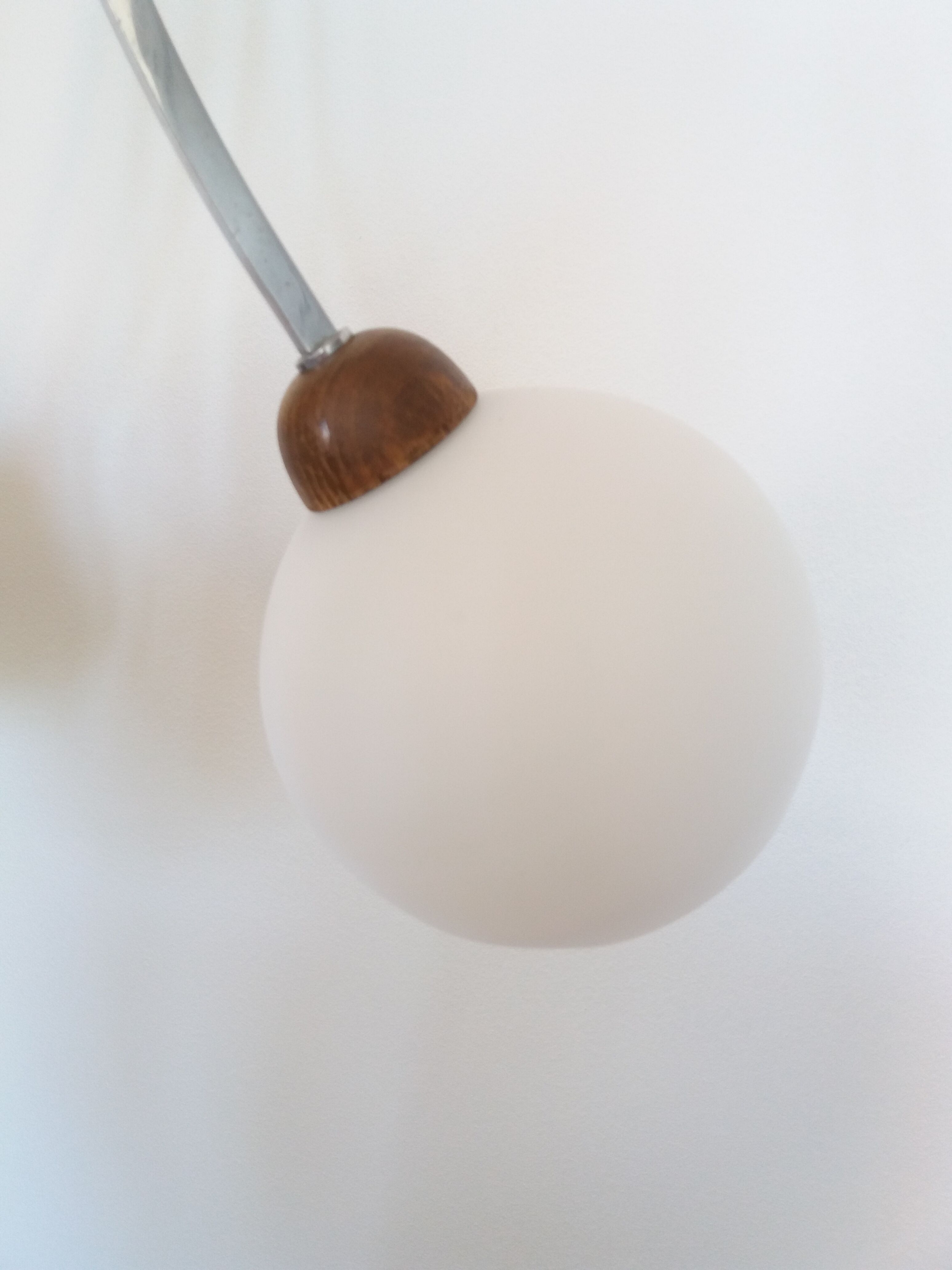 Chandelier globes opaline