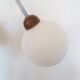 Lustre globes opaline