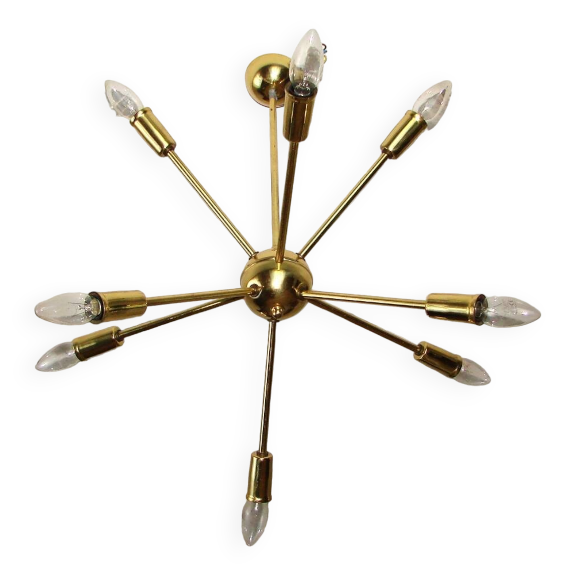 Mid century chandelier, 1970s
