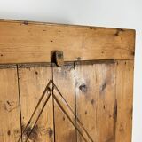Authentic mountain cabinet furniture, jam maker, folk art, Savoie