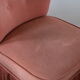 Fauteuil cocktail rose poudré