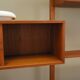 Teak wall unit, Norwegian design, 1960s, designer: Kjell Riise, production:
