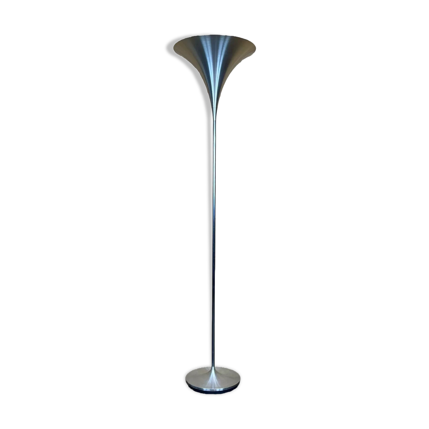 60s-70s lamp floor lamp aluminum Doria lamps space age design
