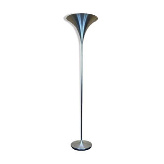 Lampadaire aluminium Doria lampes space age design 60s-70s