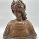 Art Nouveau bust by Gustave Van Vaerenbergh