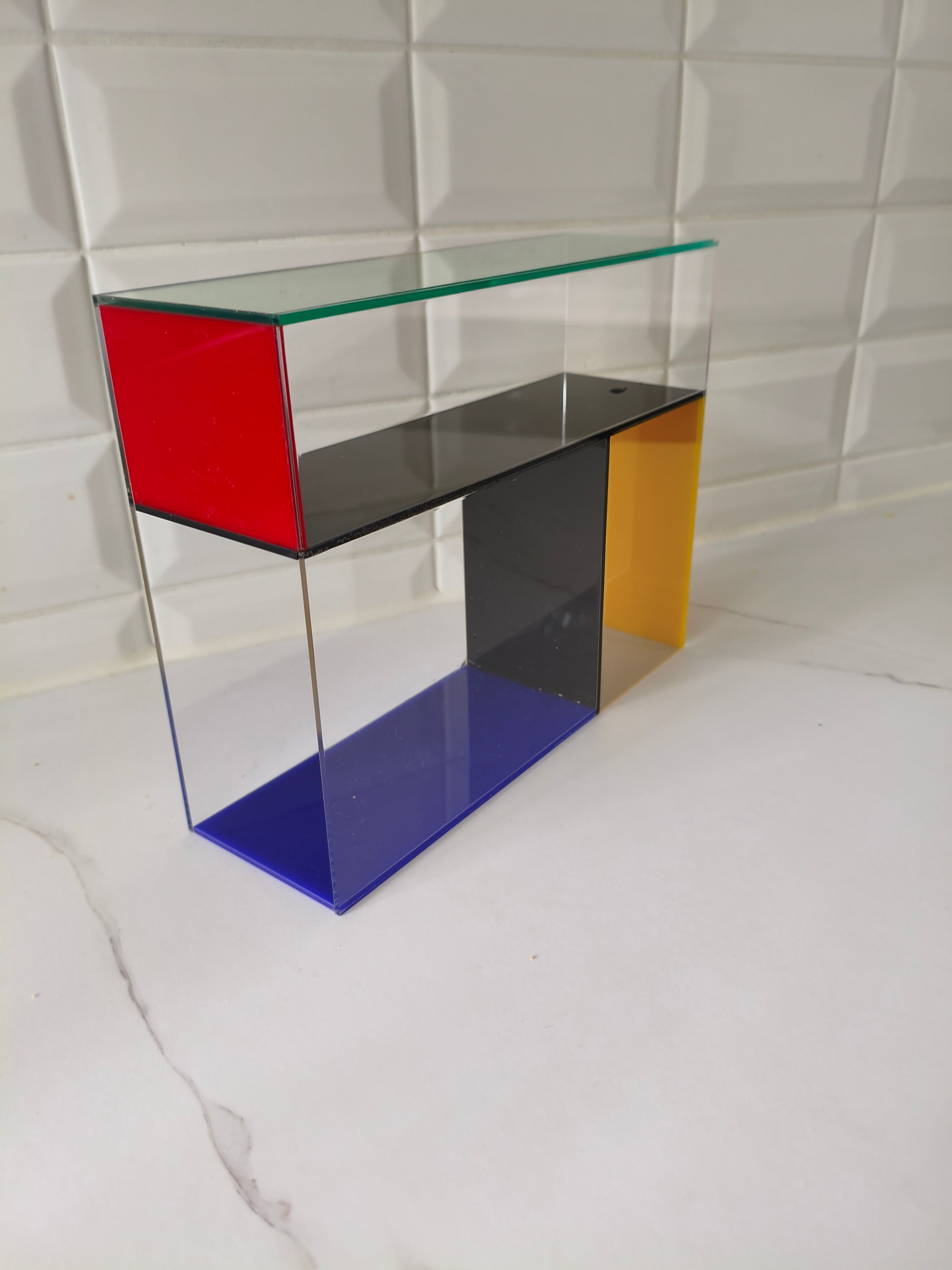 Mondrian style vase