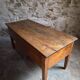 Antique oak flour chest from France, 19th century.