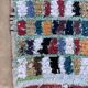 Tapis Marocain Boucherouite coloré - 81 x 284 cm
