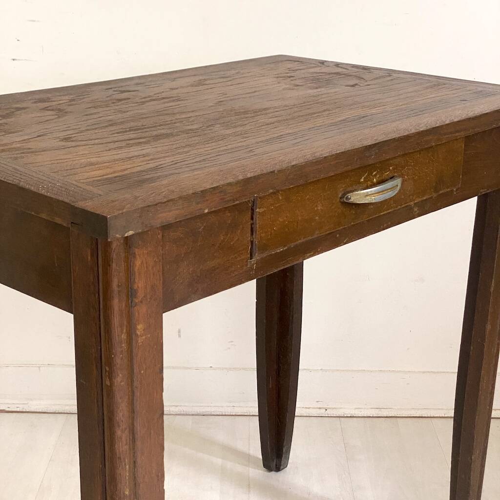 Small desk or vintage side table from the 1950s.