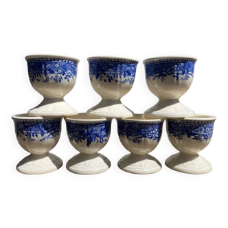 Coquetiers Villeroy & Boch en porcelaine