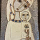 Work by the Bulgarian artist Lika, valued.