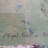 Pascale Rigat-Esselin (born in 1952) - Gouache - 32,5 x 44 cm - signed, dated 90