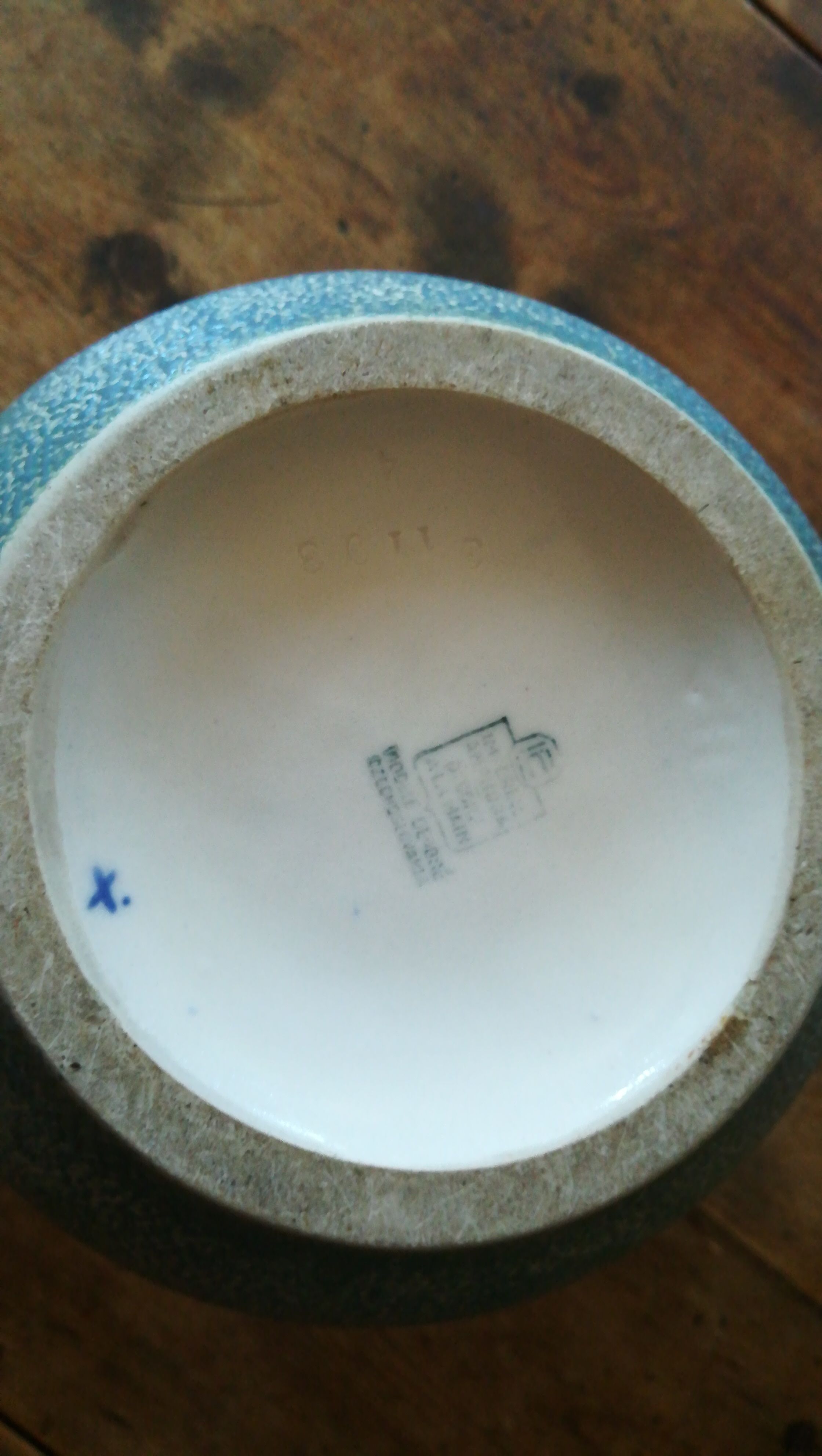 Ceramic vase amphora - czechoslovakia 1935