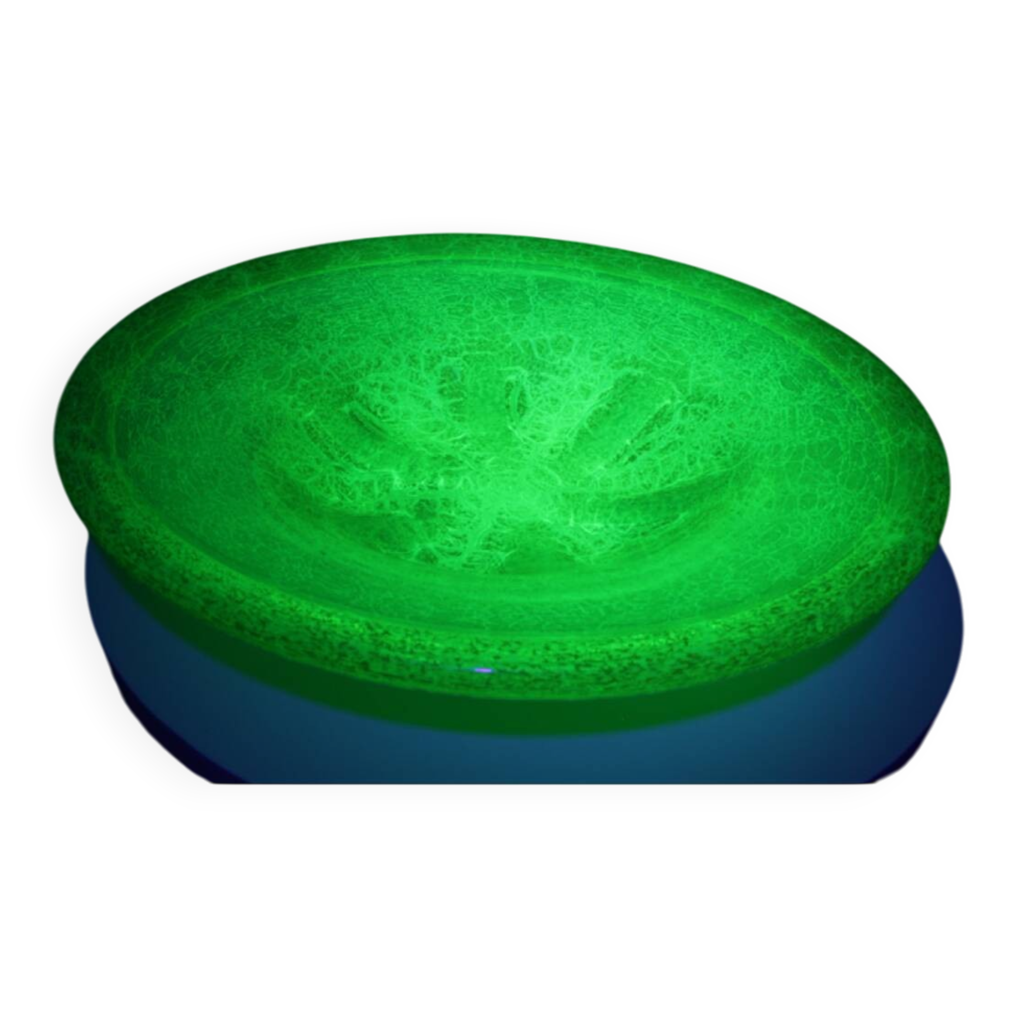 Unikt fad i museumsklasse: Monumentalt 47,5 cm WMF "Ikora" uranglas-fa