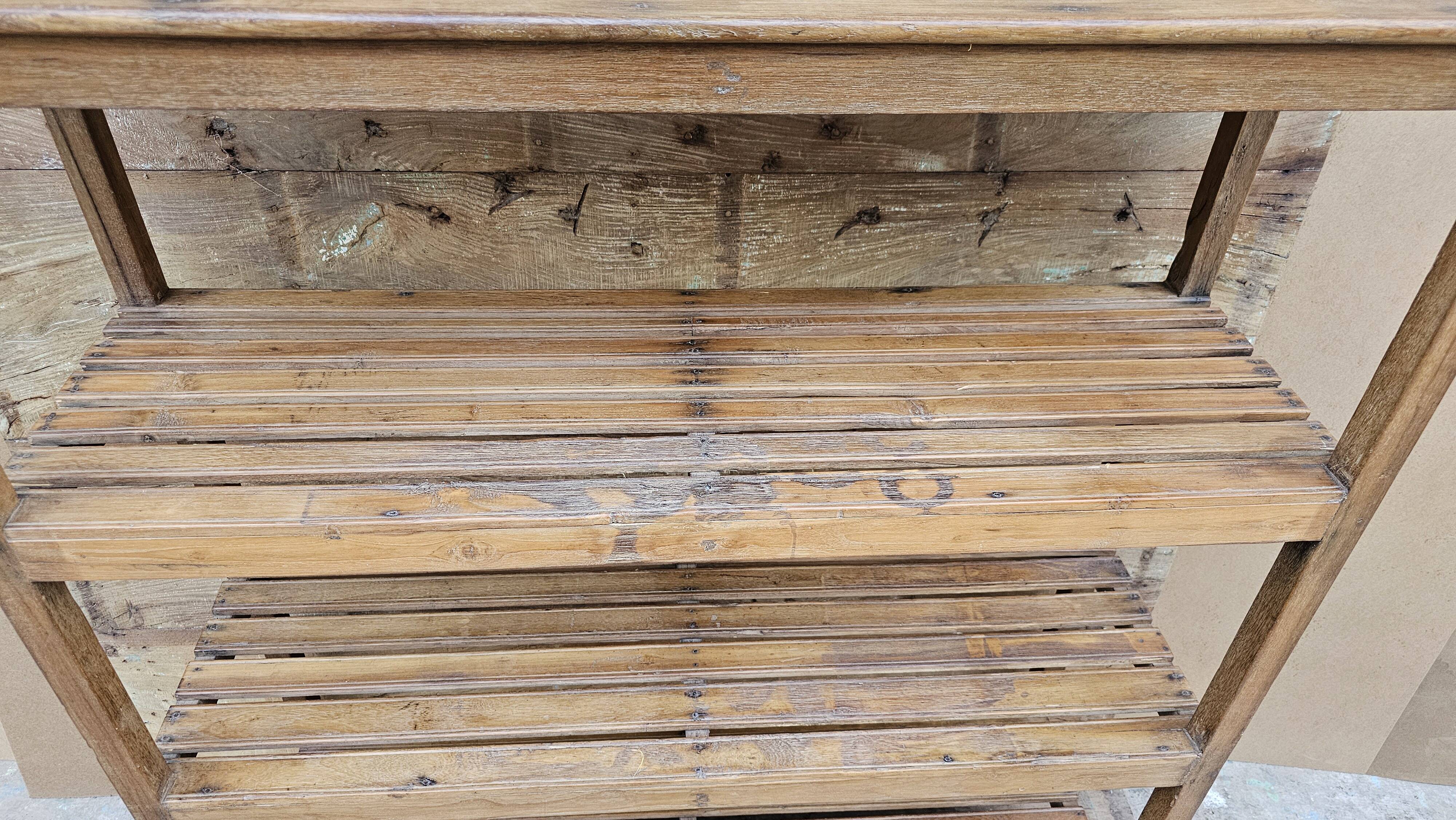 Old rack - shelf in Burmese teak