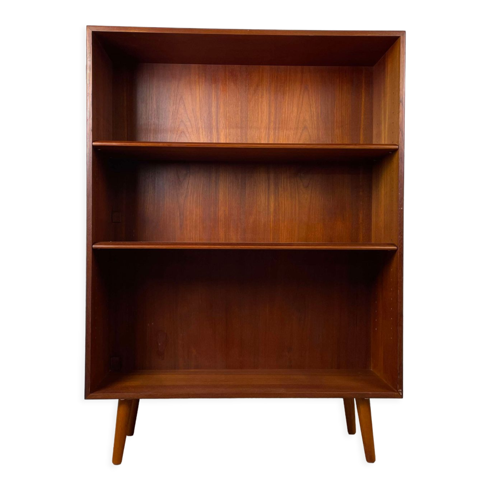 Vintage Scandinavian teak bookcase by Børge Mogensen for Søborg Møbelfabrik, 60s