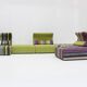 Canapé lounge modulable XL Roche Bobois Voyage Immobile
