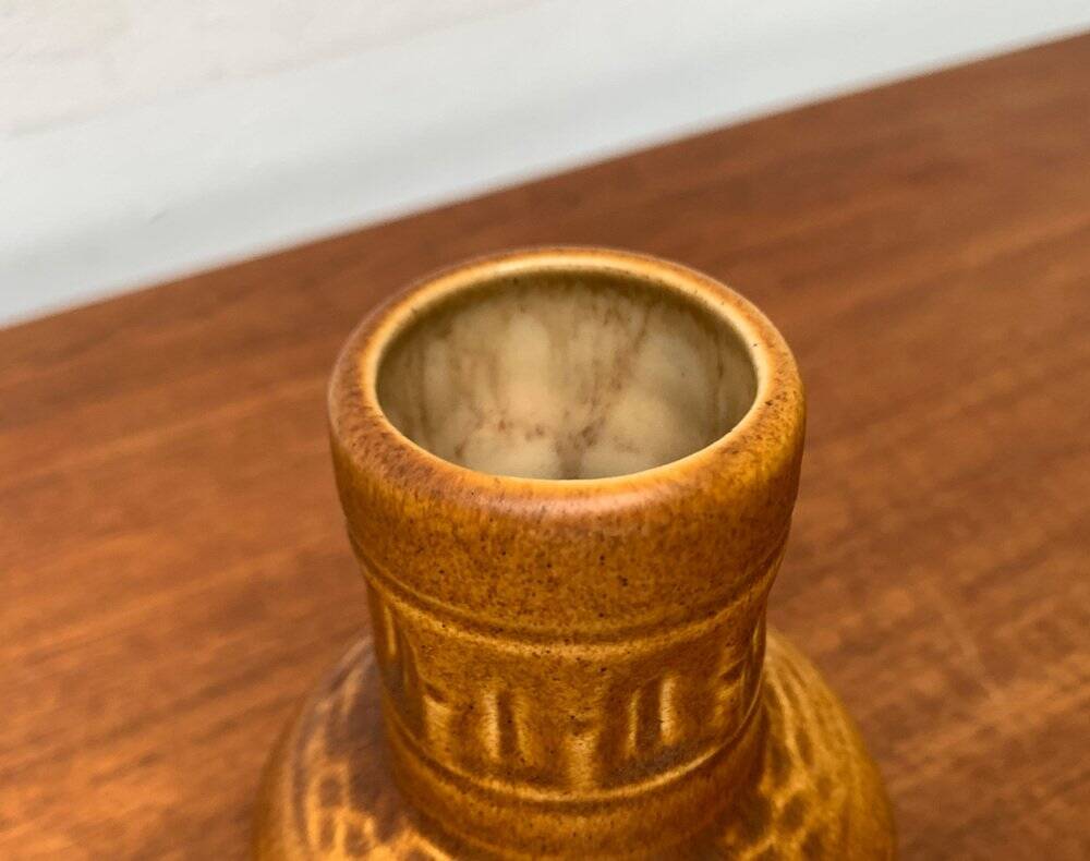 West German pottery vase by Scheurich, mid-century, 1960s.