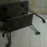 Vintage Eiffel feet side table