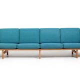 Hans J. wegner GE-236/4 Sofa Getama Denmark 1960s