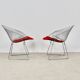 Diamond chairs by Harry Bertoia for Knoll, 1980s