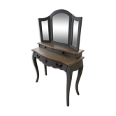 Triptych mirror dressing table