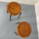Vintage Industrial Stools from Marko, 1950s, Set of 2