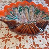 Large ceramic saint jacques shell cup 33x 30 cm - vintage-