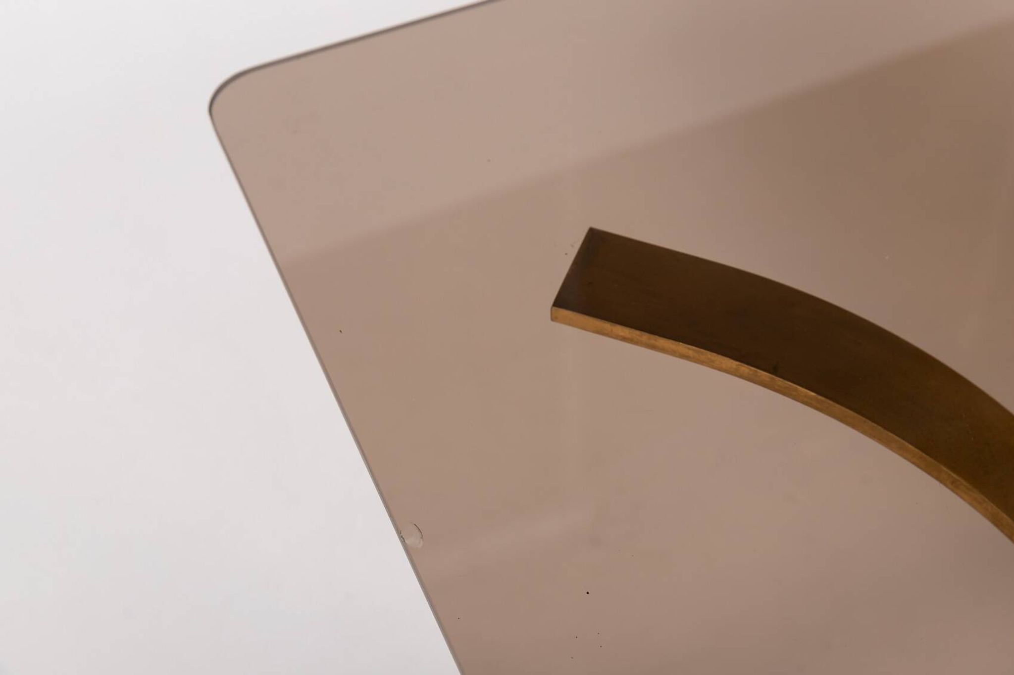 Table basse design italienne des années 1970