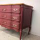 Vintage cherry wood commode refurbished