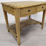 Rustic toilet table