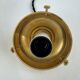 Lot of 3 vintage round glass pendants
