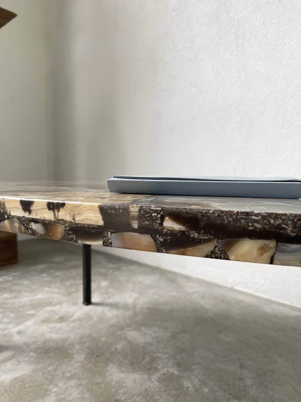 1950s Madagascar aragonite coffee table