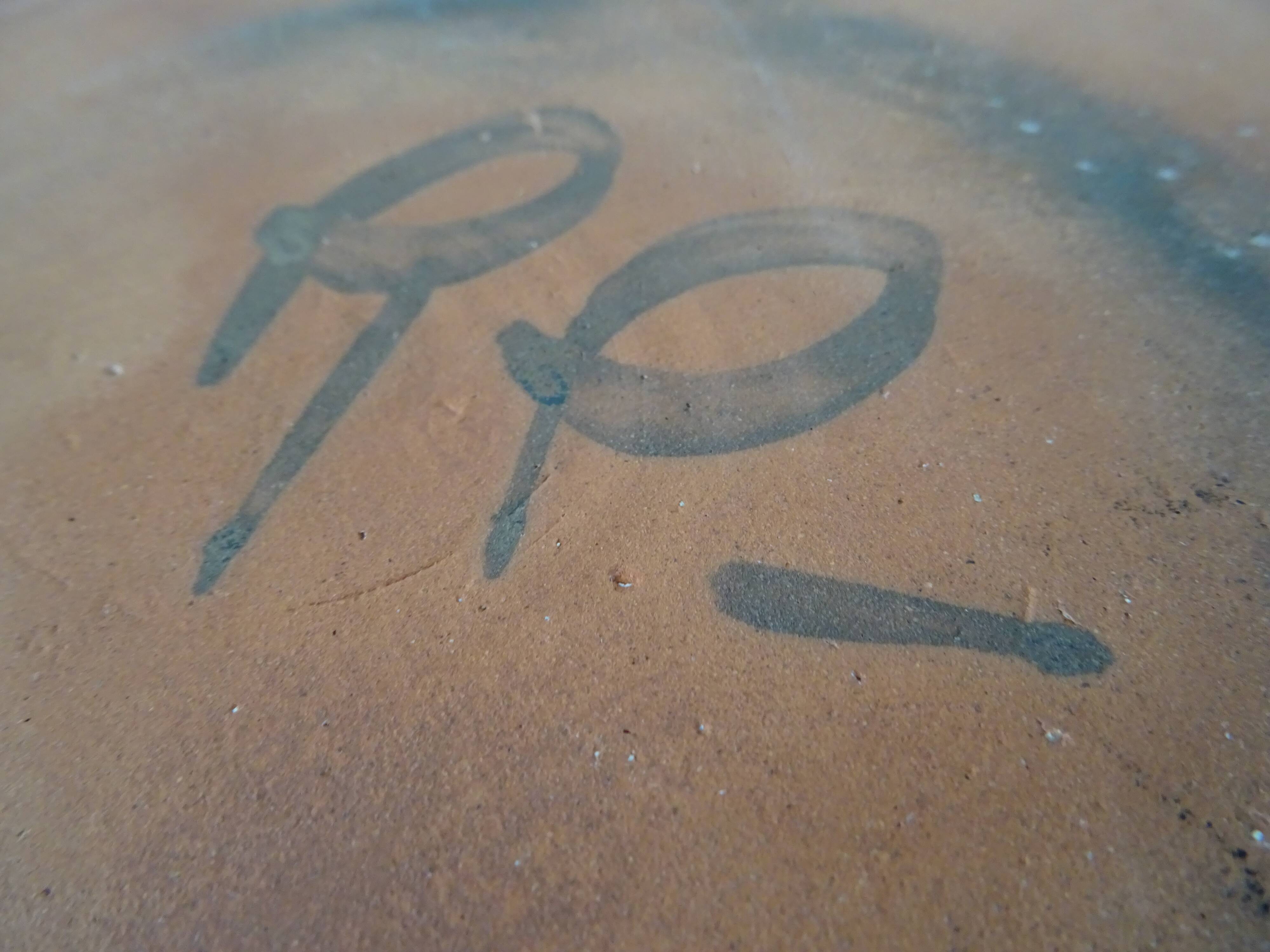 Ceramic salad bowl Robert Picault Vallauris an 70