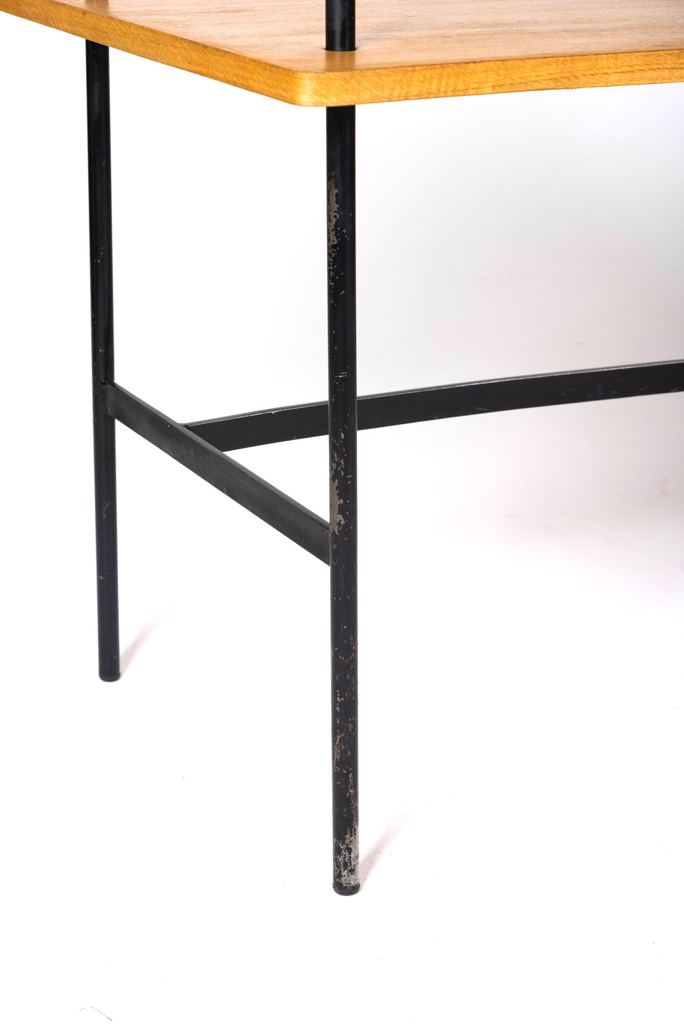 Bureau en bois et verre par Jean René Picard, 1960s