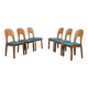 Set of 6 dining chairs by Koefoed Danmark, Denmark, 1990s