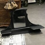 Fifth wheel console and art deco mirror