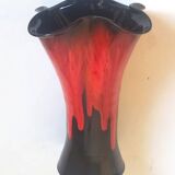 Vallauris ceramic vase 60s Height 37 cm