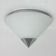 Limburg Glashütte wall ceiling lamp flush mount, 1970s