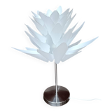 Lampe de salon fleur de lotus années 80