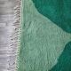 Handmade traditional Beni Ourain Berber rug, size 100 x 200 cm.