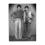 Portrait de deux amis à Jaipur