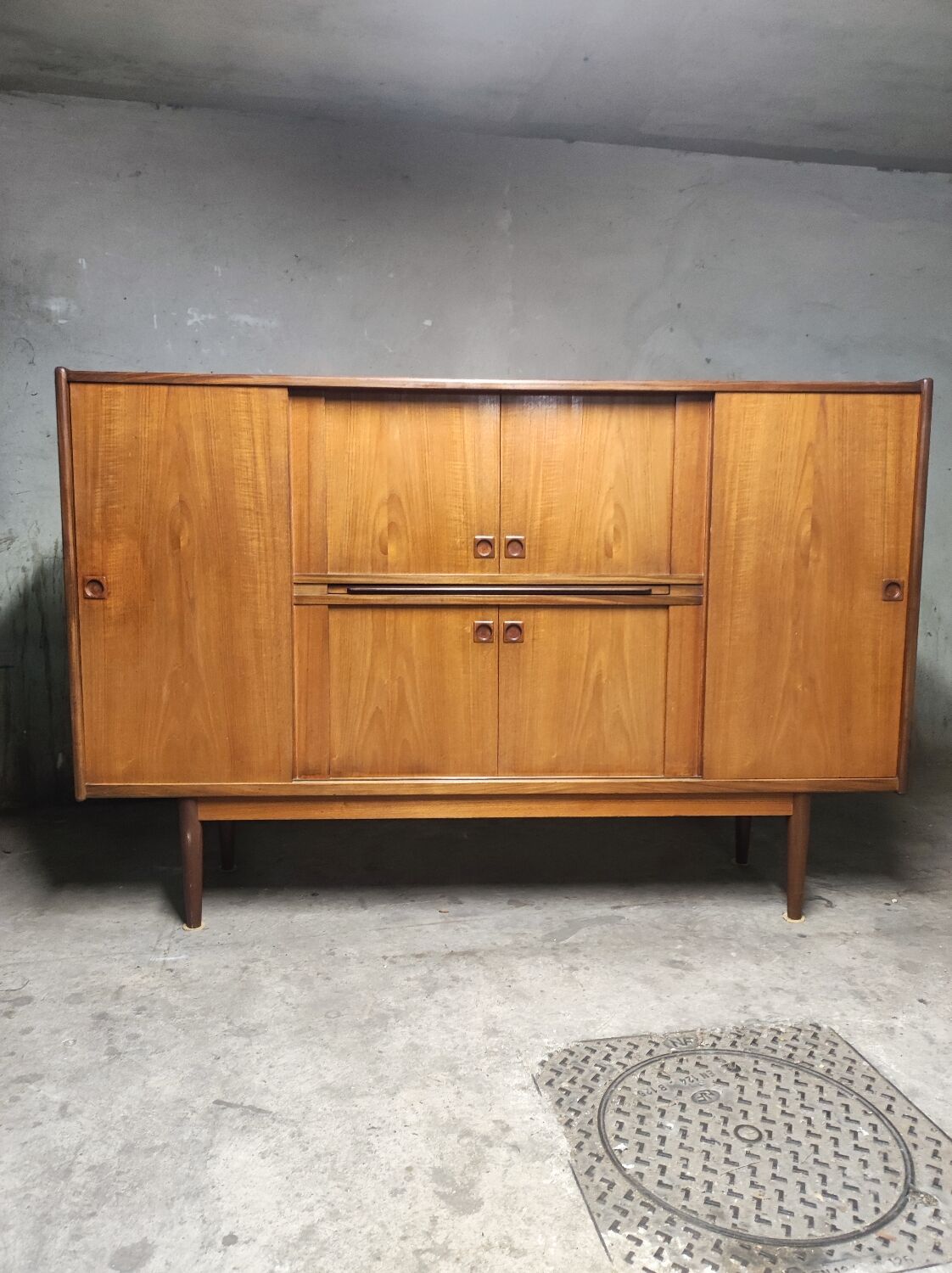 Vintage scandinavian row