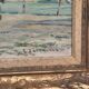 Original Vintage Swedish Oil on Panel – “Horses in a Pasture” by Einar Söderlund – Signed – Vintage & Framed