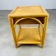 Vintage rattan bedside from the 60s